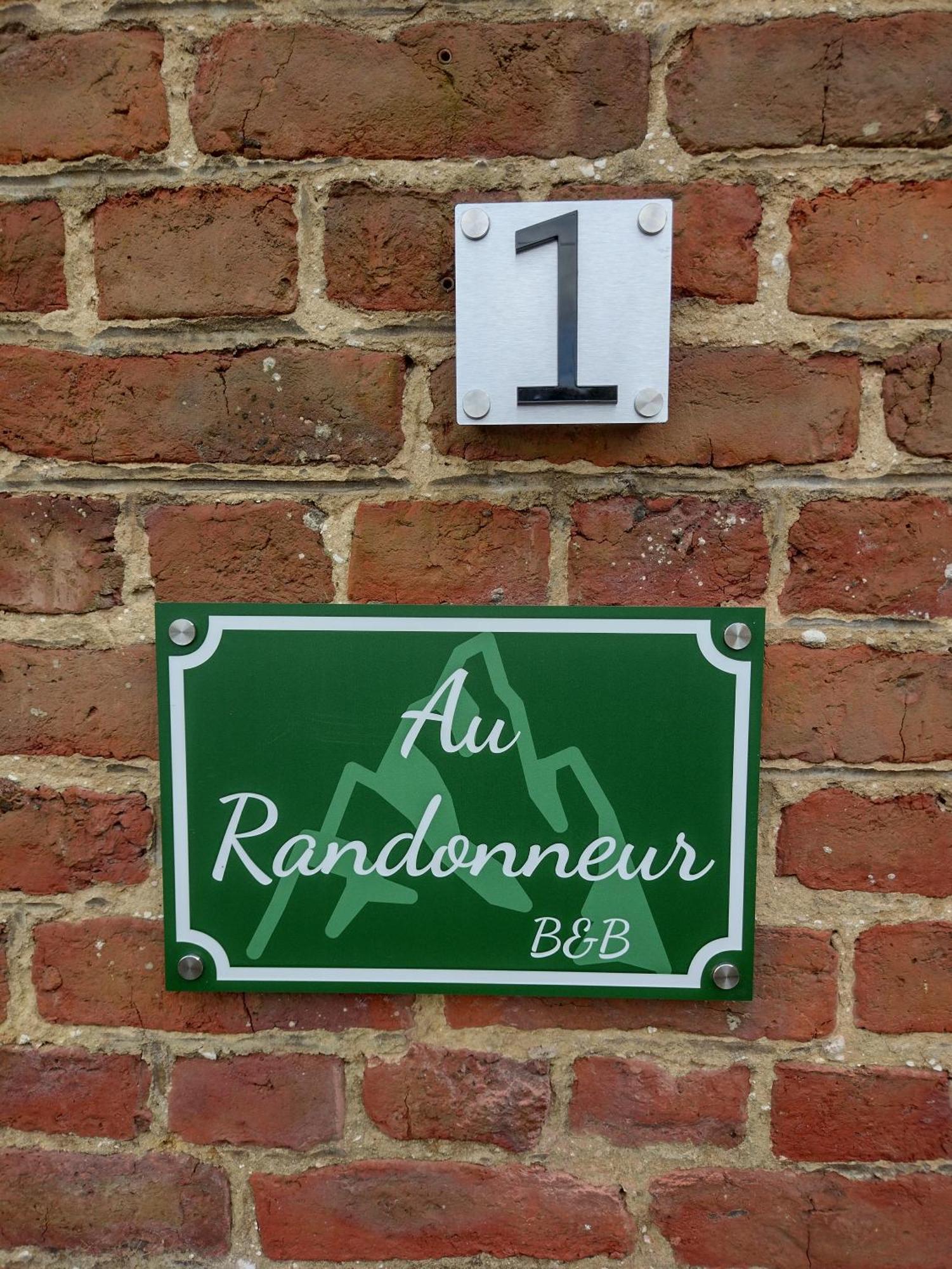 Au Randonneur - B&B Thuin Exteriér fotografie